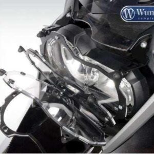BMW R1200GSA Protection - Headlight Guard Foldable (Lexan Clear)