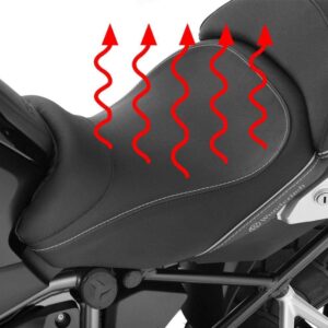 BMW R 1250 GS Ergonomics - Wunderlich "Active Comfort" (Heating) Seat