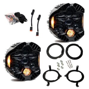 JEEP WRANGLER W/HALOGEN HEADLIGHTS -DOT LP6 LED HEADLIGHT