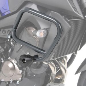 Yamaha MT 09 Protection - Engine Guard ANTHRACITE (with Protection Pad)