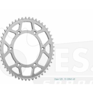 Sprockets Rear (32041-49T) - Esjot