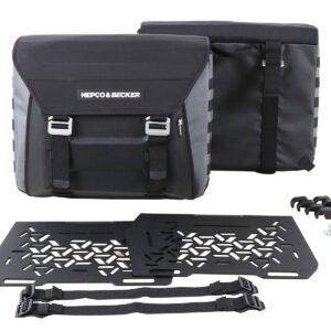 Sidecases 70L Per Pair X Travel (Universal with Plates)