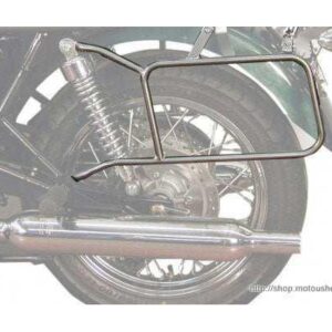 Triumph Bonneville / T100 Carrier - Sidecases 'Permanently Fixed' (Chrome)