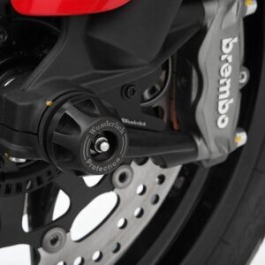 DUCATI Multistrada V4 Protection - "Doubleshock" Slider Axle (Front)
