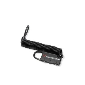 SW-Motech Motorcycle Luggage Cable Lock - 180cm