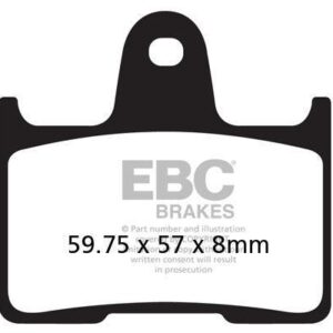 EPFA254HH Fully Sintered - EBC (Rear)