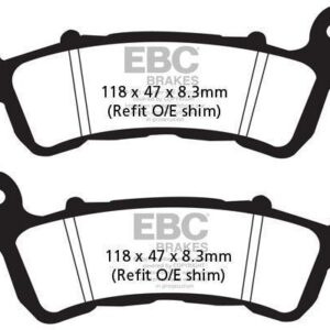 Brakes - EPFA388HH Extreme Pro - EBC (Per Rotor)