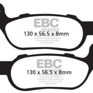 Brakes - EPFA458HH Extreme Pro - EBC (Per Rotor)