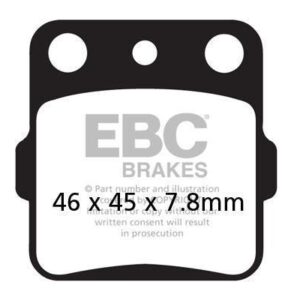 Brakes - FA084TT Carbon - EBC (Rear)