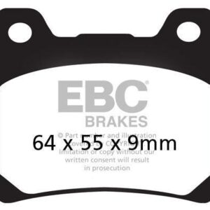 Brakes - FA088 Organic - EBC