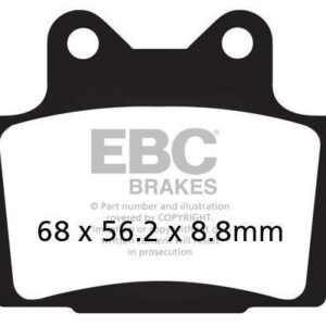 Brakes - FA104 Organic - EBC