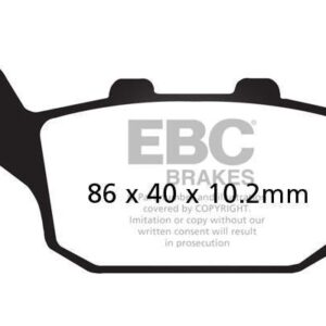 Brakes - FA140HH Fully Sintered - EBC (Rear)