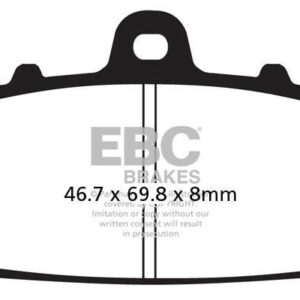 Brakes - FA158 Organic - EBC