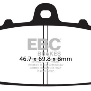 Brakes - FA158HH Fully Sintered - EBC (2 Set Front)