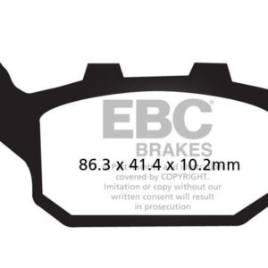 Brakes - FA174V Semi Sintered - EBC (Rear)
