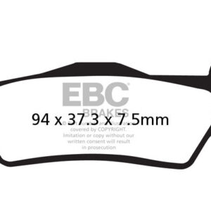 Brakes - FA181HH Fully Sintered - EBC (2 Set Front)