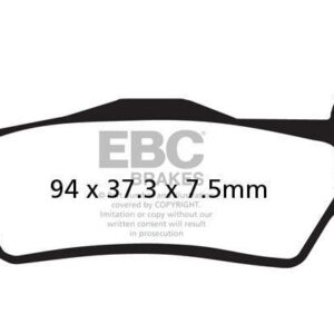 Brakes - FA181V Semi Sintered - EBC (Front)