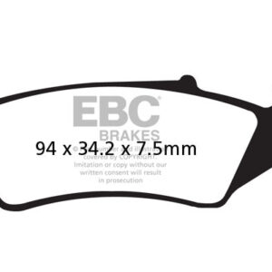 Brakes - Sintered FA185R - EBC