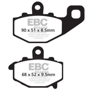 Brakes - FA192V Semi Sintered - EBC (Rear)