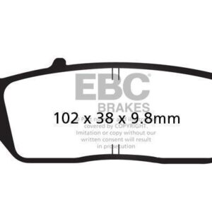 Brakes - FA196 Organic - EBC (front)