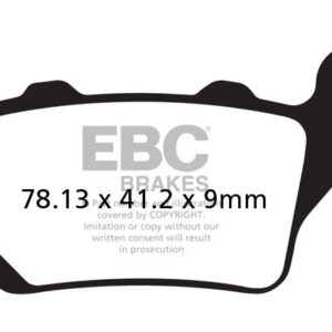 Brakes - FA208TT Carbon - EBC (Rear)