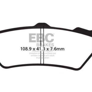 Brakes - FA209/2HH Fully Sintered - EBC (2 Set Front)
