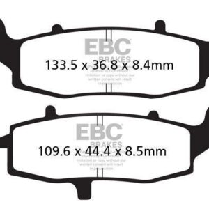 Brakes - FA231 Organic - EBC (Front)