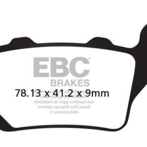 Brakes - FA213HH Fully Sintered - EBC (Rear)
