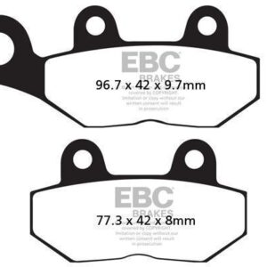 Brakes - FA214/2 Organic - EBC (Rear)