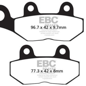 Brakes - FA214/2HH Fully Sintered - EBC (Rear)