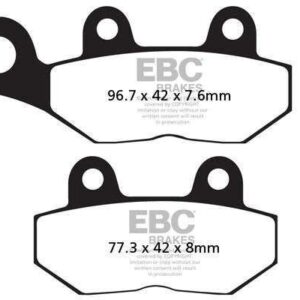 Brakes - FA214HH Fully Sintered - EBC (Rear)
