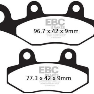 Brakes - FA228HH Fully Sintered- EBC