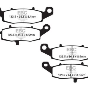 Brakes - FA229HH + FA231HH Fully Sintered - EBC (Front)