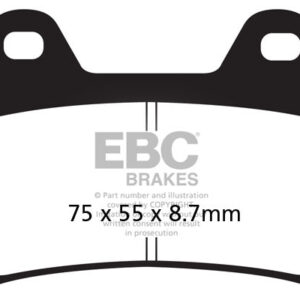 Brakes - FA244HH Fully Sintered - EBC (Front)