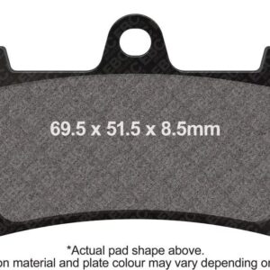 Brakes - Sintered FA252HH- EBC (2 Set Front)