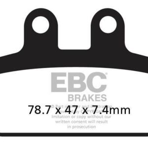 Brakes - FA256HH Fully Sintered - EBC (Rear)