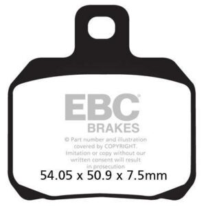 Brakes - FA266HH Fully Sintered (Rear) - EBC