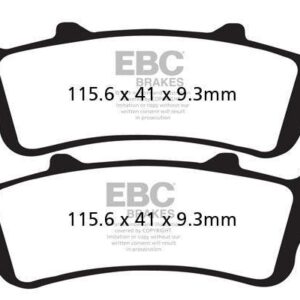 Brakes - FA281HH Fully Sintered - EBC (Front)