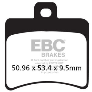 Brakes - FA298 Organic - EBC (Rear)