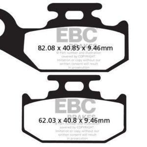 Brakes - FA317TT Carbon - EBC (Rear)