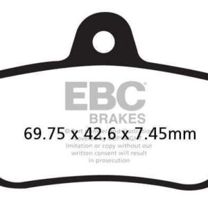 Brakes -FA320HH Fully Sintered - EBC (Rear)
