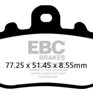 Brakes - FA335HH Fully Sintered - EBC