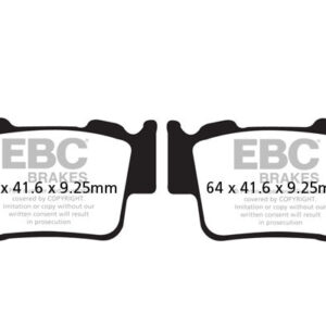 Brakes - FA368TT Carbon - EBC (Rear)