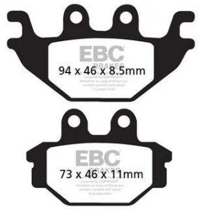 Brakes - FA377V Semi Sintered - EBC (Rear)