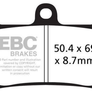 Brakes - FA380HH Fully Sintered - EBC (2 Set Front)