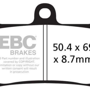 Brakes - FA380HH Fully Sintered - EBC