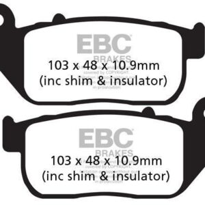 Brakes - FA381 Organic - EBC (front)