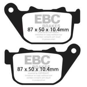 Brakes - FA387HH Fully Sintered - EBC (Rear)