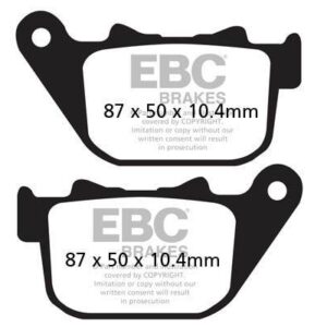 Brakes - FA387V Semi Sintered - EBC (Rear)