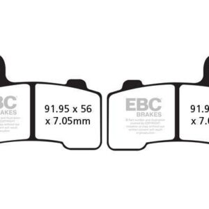 Brakes - FA409V Semi Sintered - EBC